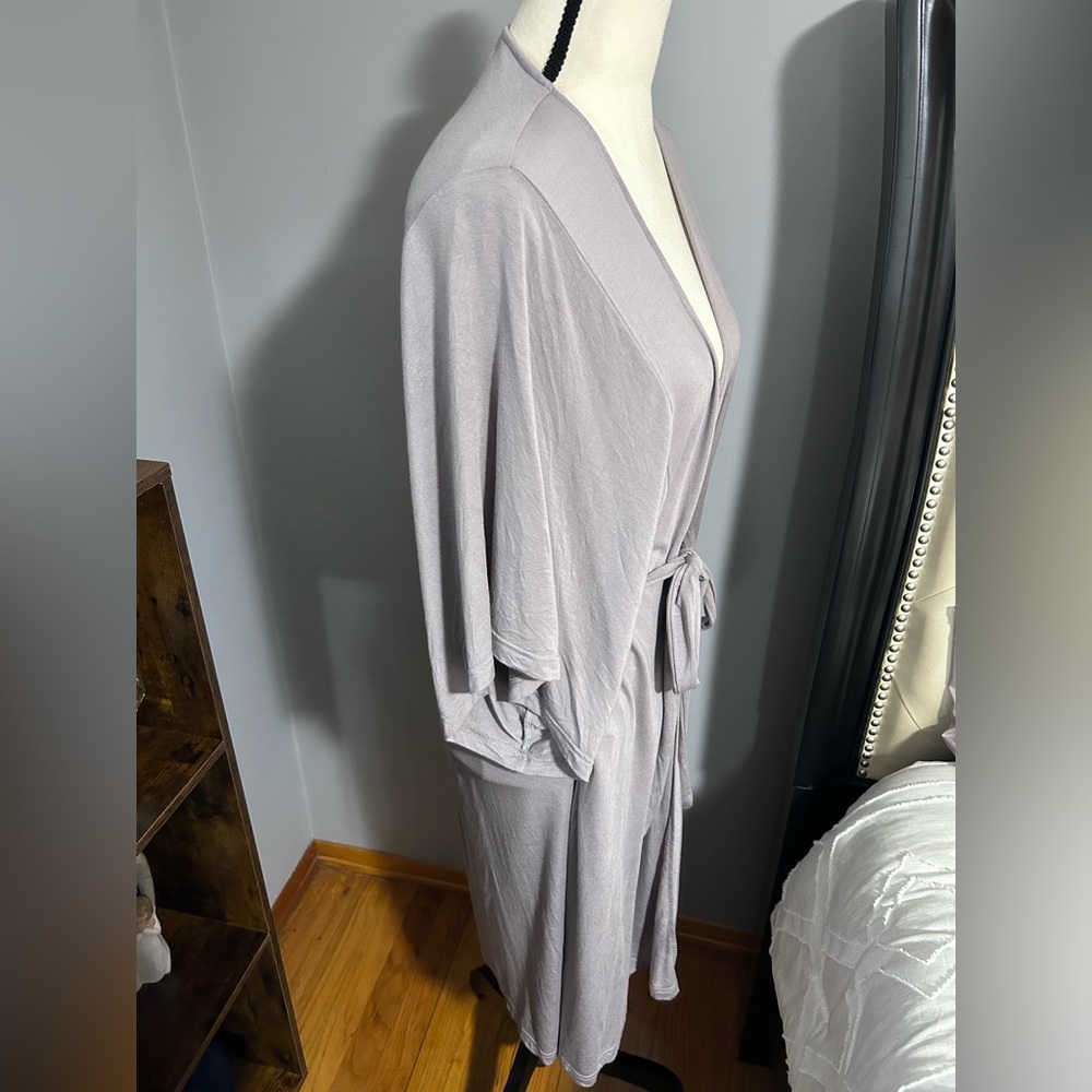 Barefoot Dreams Luxe Knit Jersey Robe - Picture 2 of 9